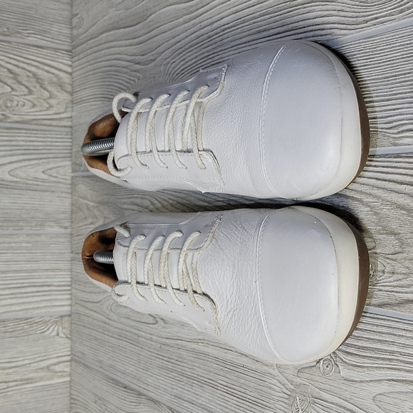 True Linkswear Stealth All White Leather Golf Shoes, Men's 10 - Picture 3 of 14